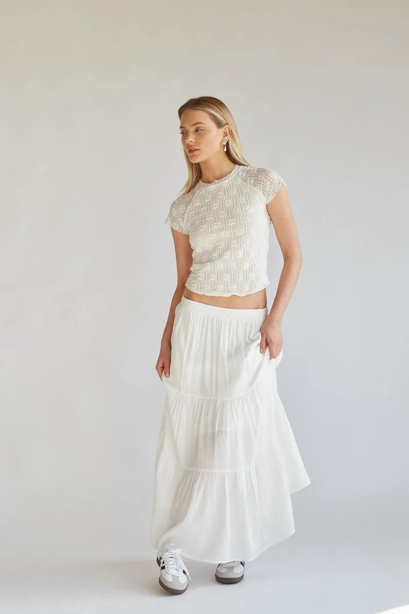 Hope Tiered Maxi Skirt