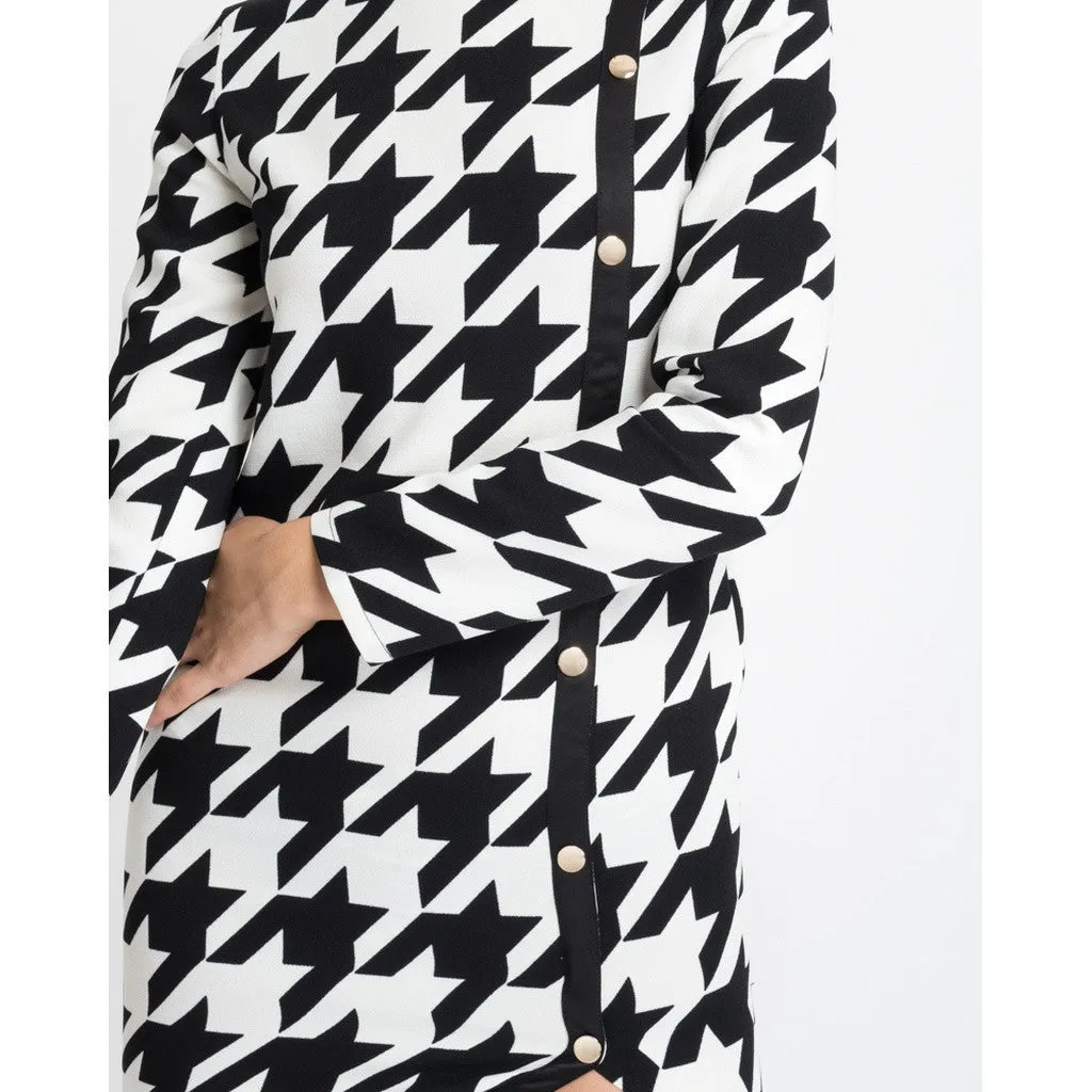 Houndstooth Dress