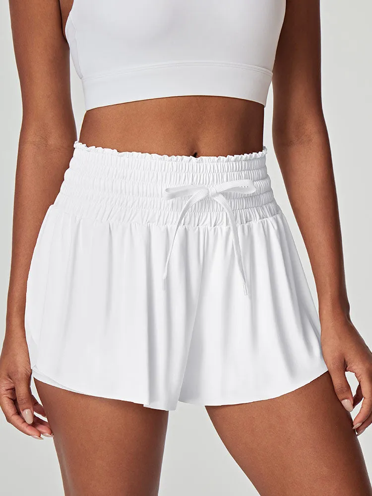 IUGA High Waist Flowy Shorts with Pockets