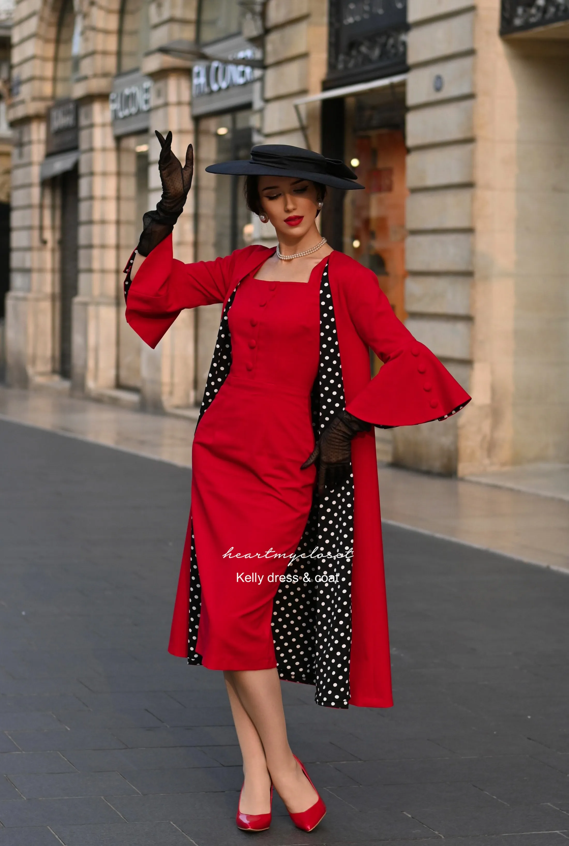 Kelly coat AND dress - retro vintage inspired