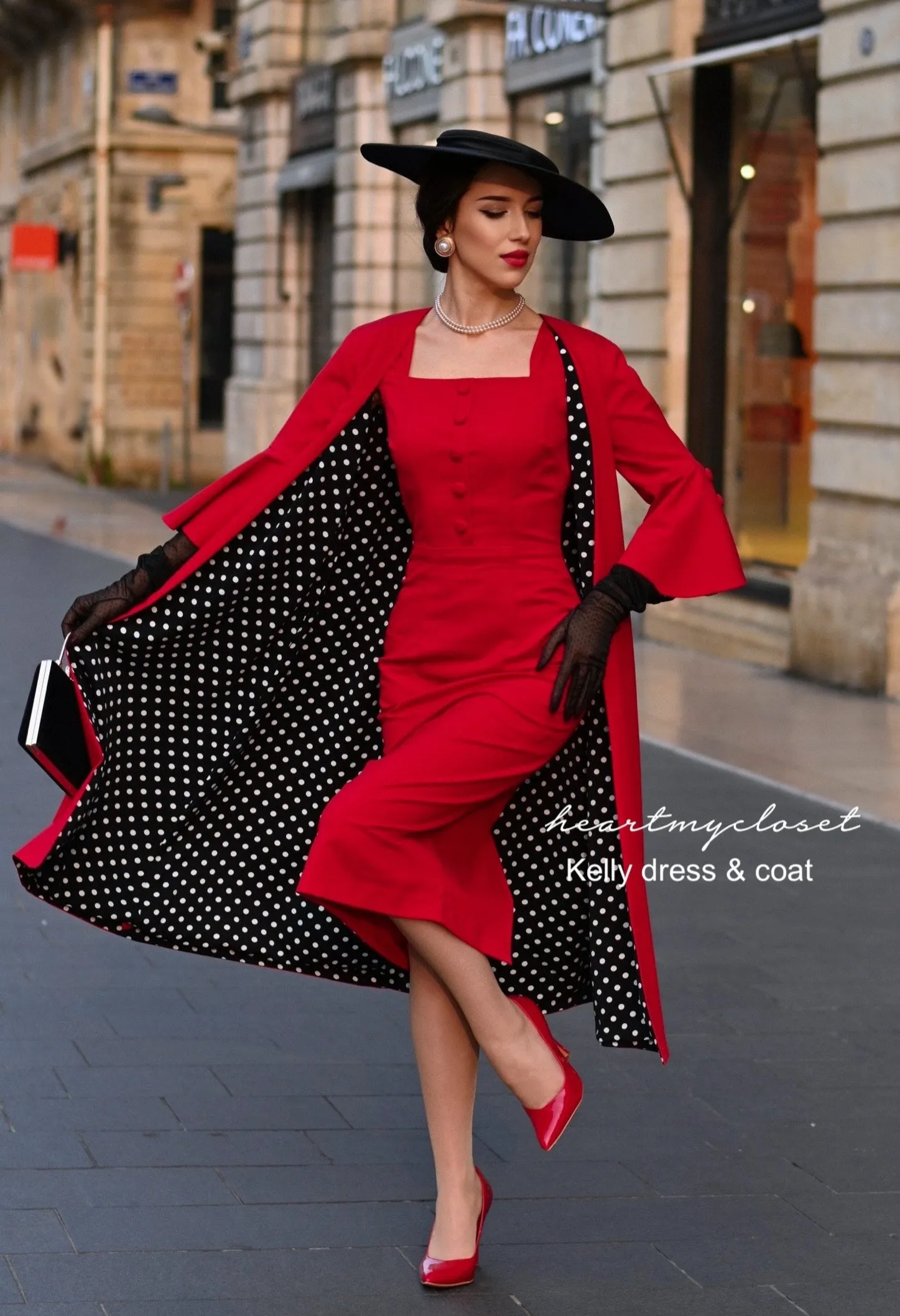 Kelly coat AND dress - retro vintage inspired