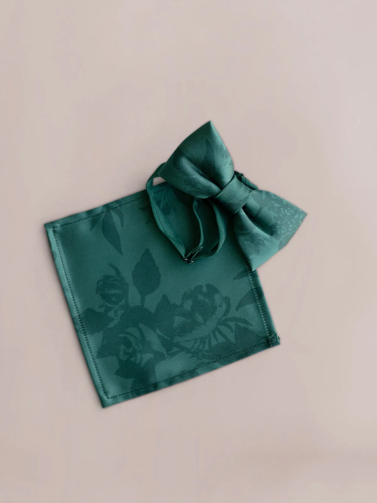 Kids Satin Floral Print Pocket Square | Made To Order