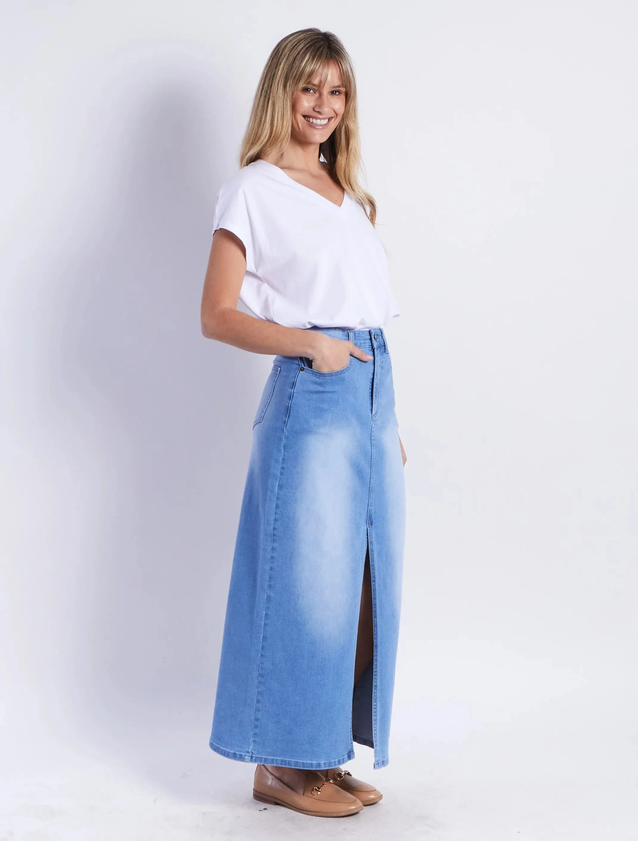 Lesley Skirt Blue