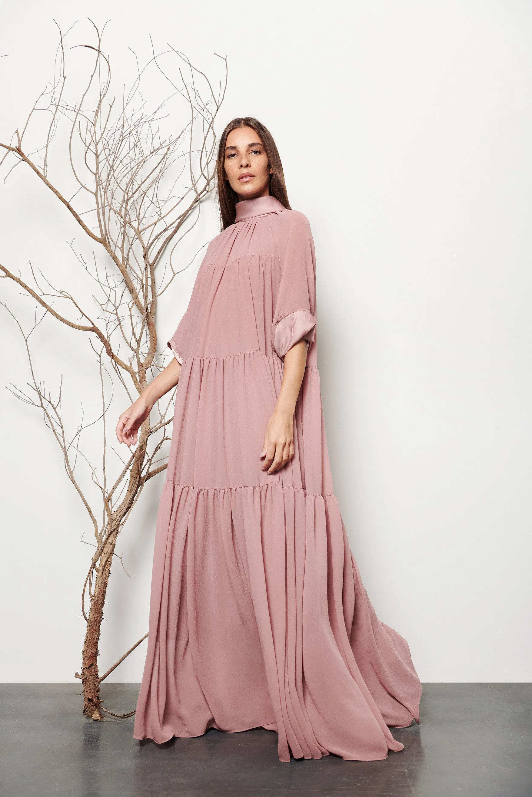 Long tiered dress