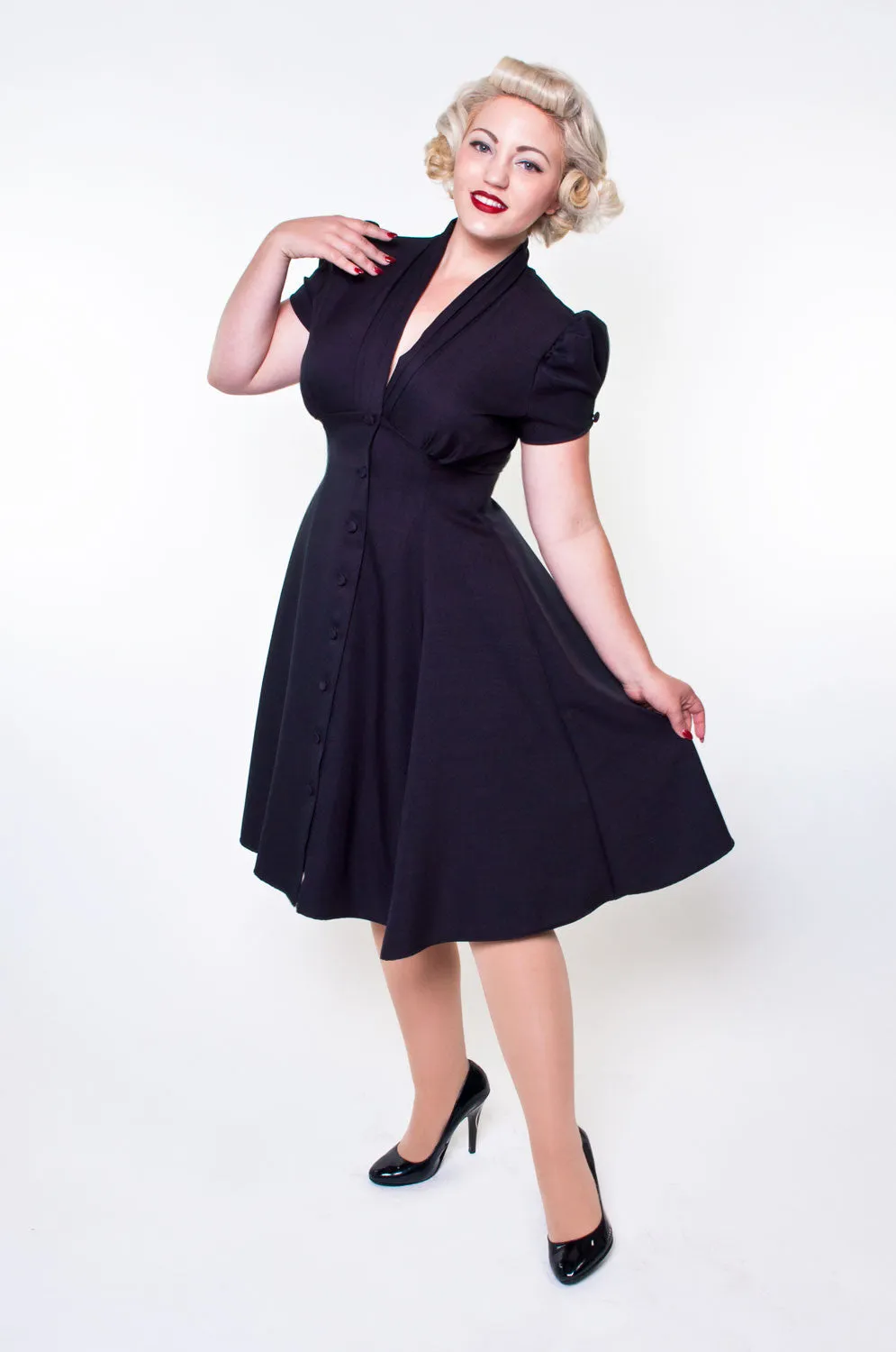 Manhattan Dress - Go Getter, Black