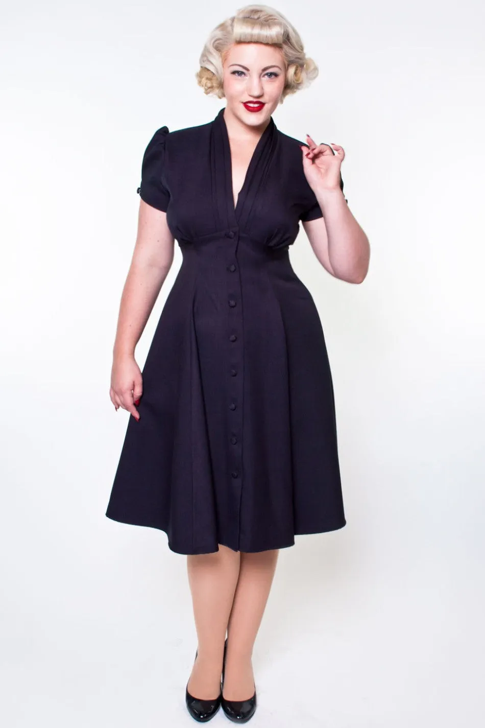 Manhattan Dress - Go Getter, Black