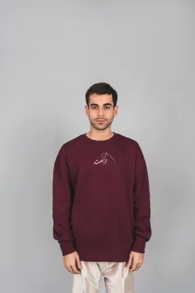 Maroon Logo Pullover