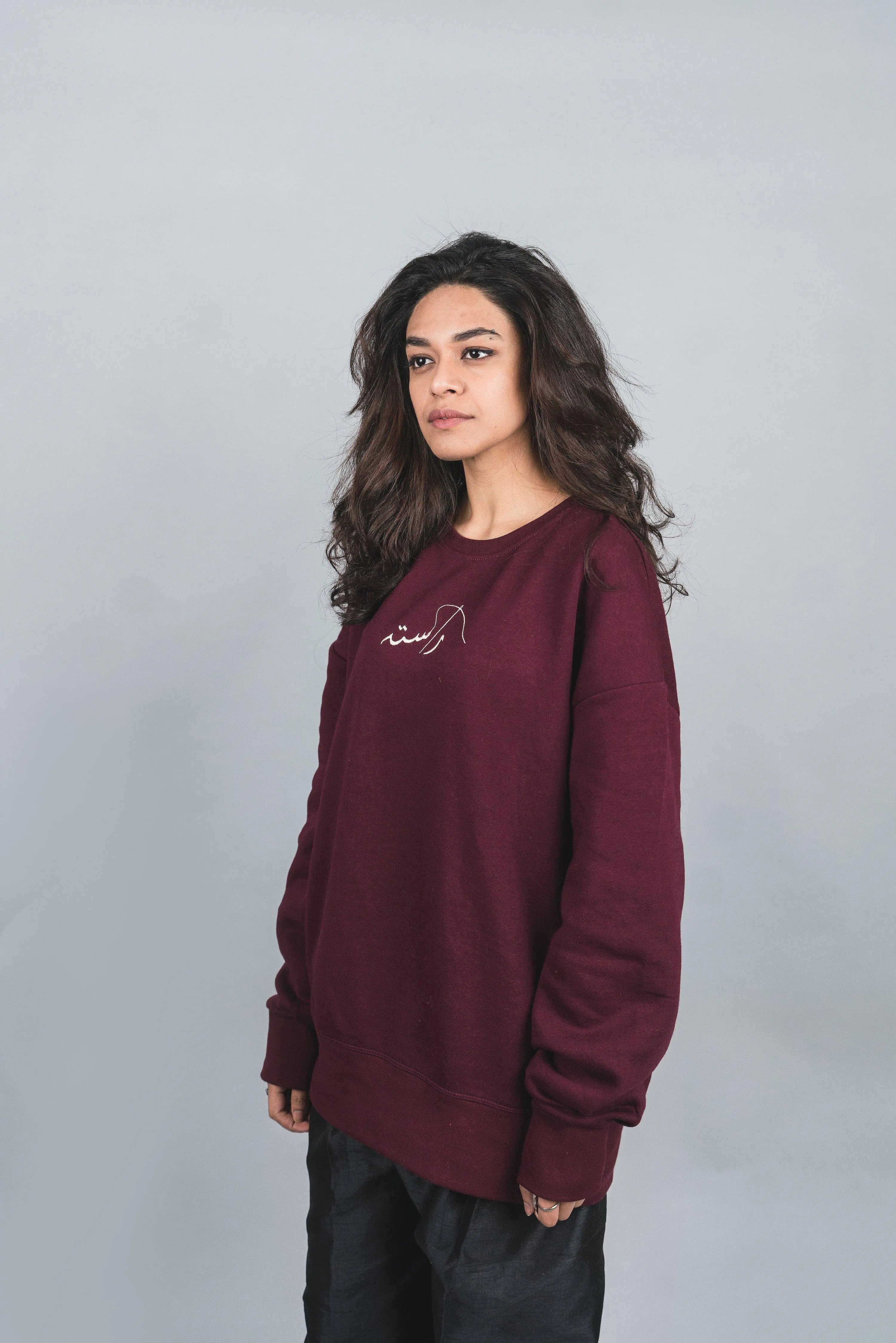 Maroon Logo Pullover