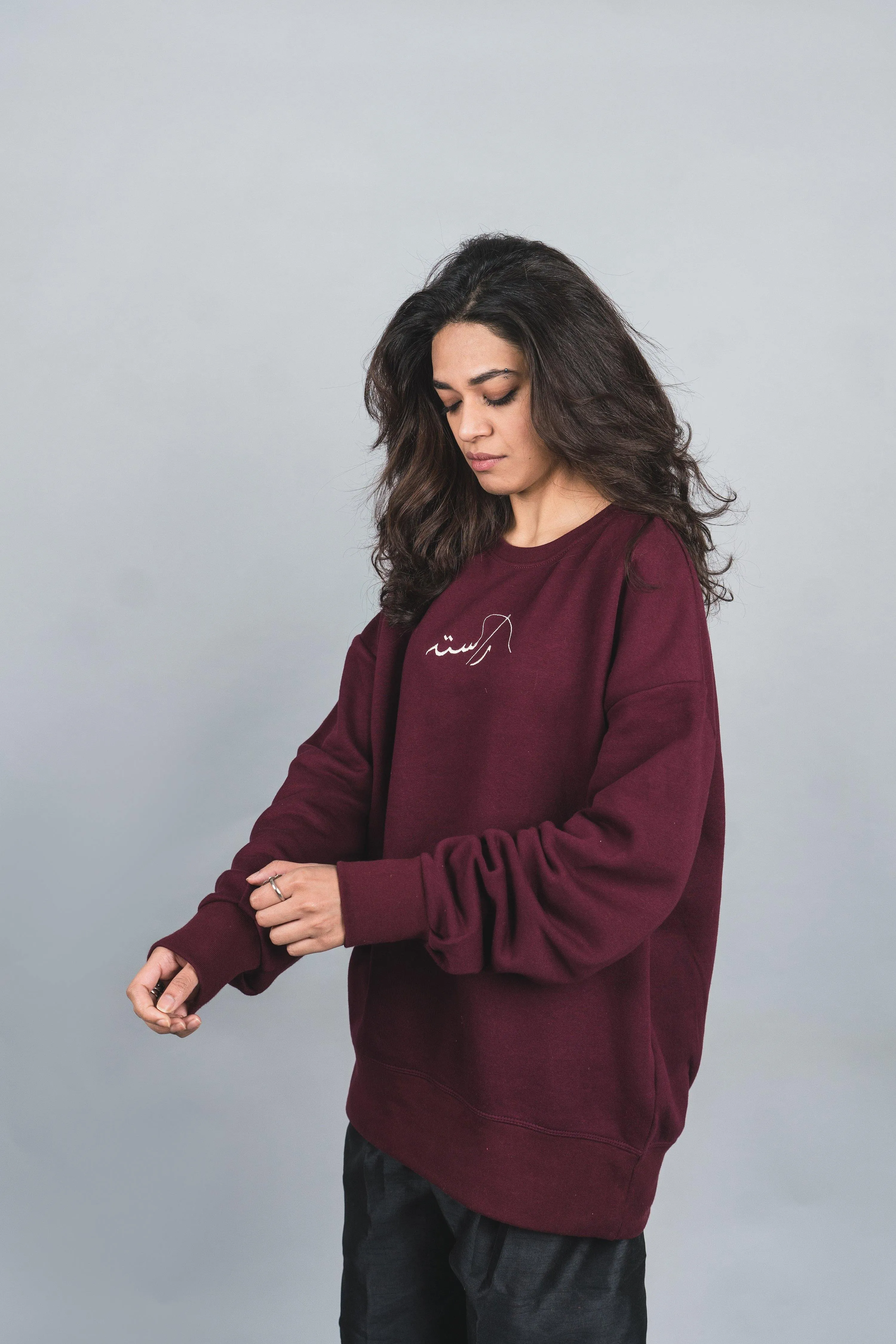 Maroon Logo Pullover