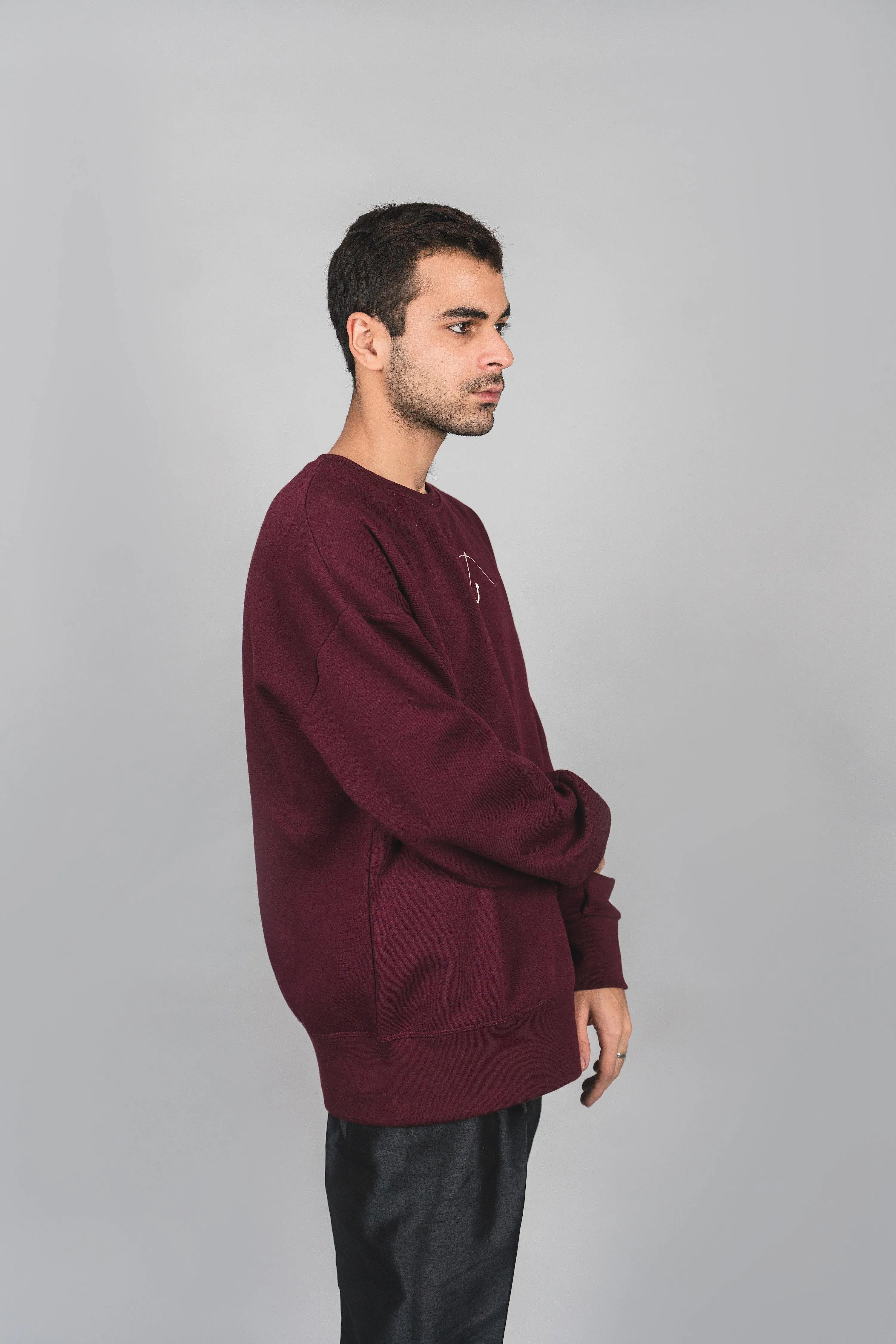 Maroon Logo Pullover