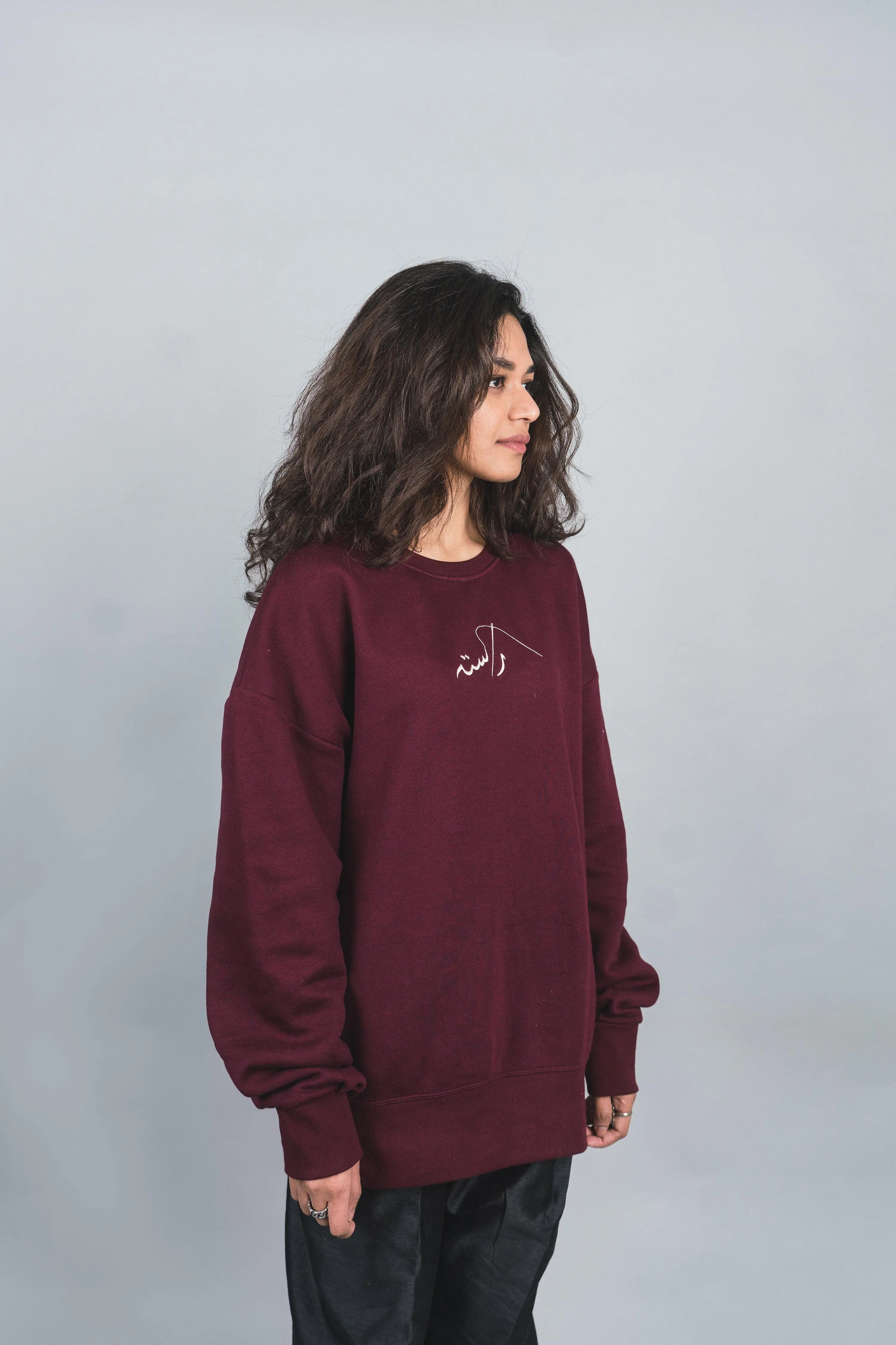 Maroon Logo Pullover