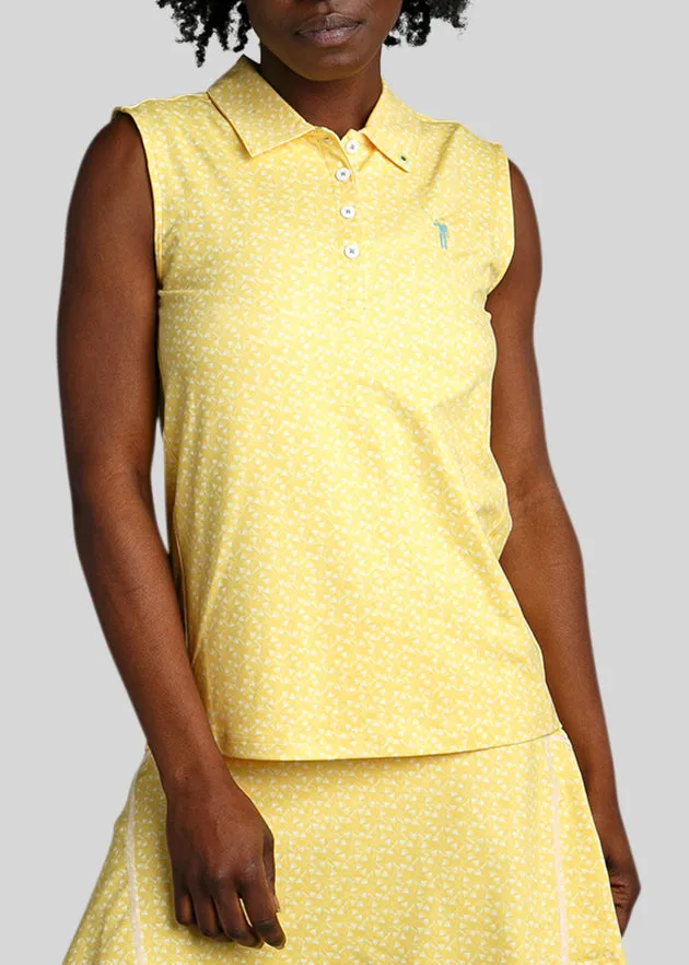 Martinis And Mowers Women's A-Line Sleeveless Polo