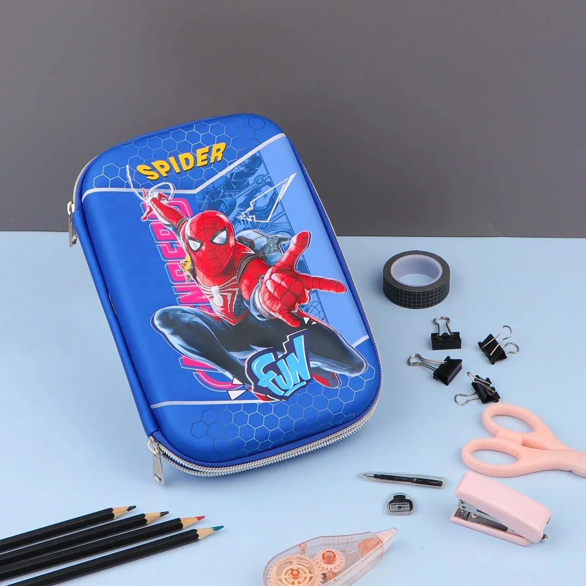 MARVEL Series 3D Pencil Case GEOMETRY Pouch