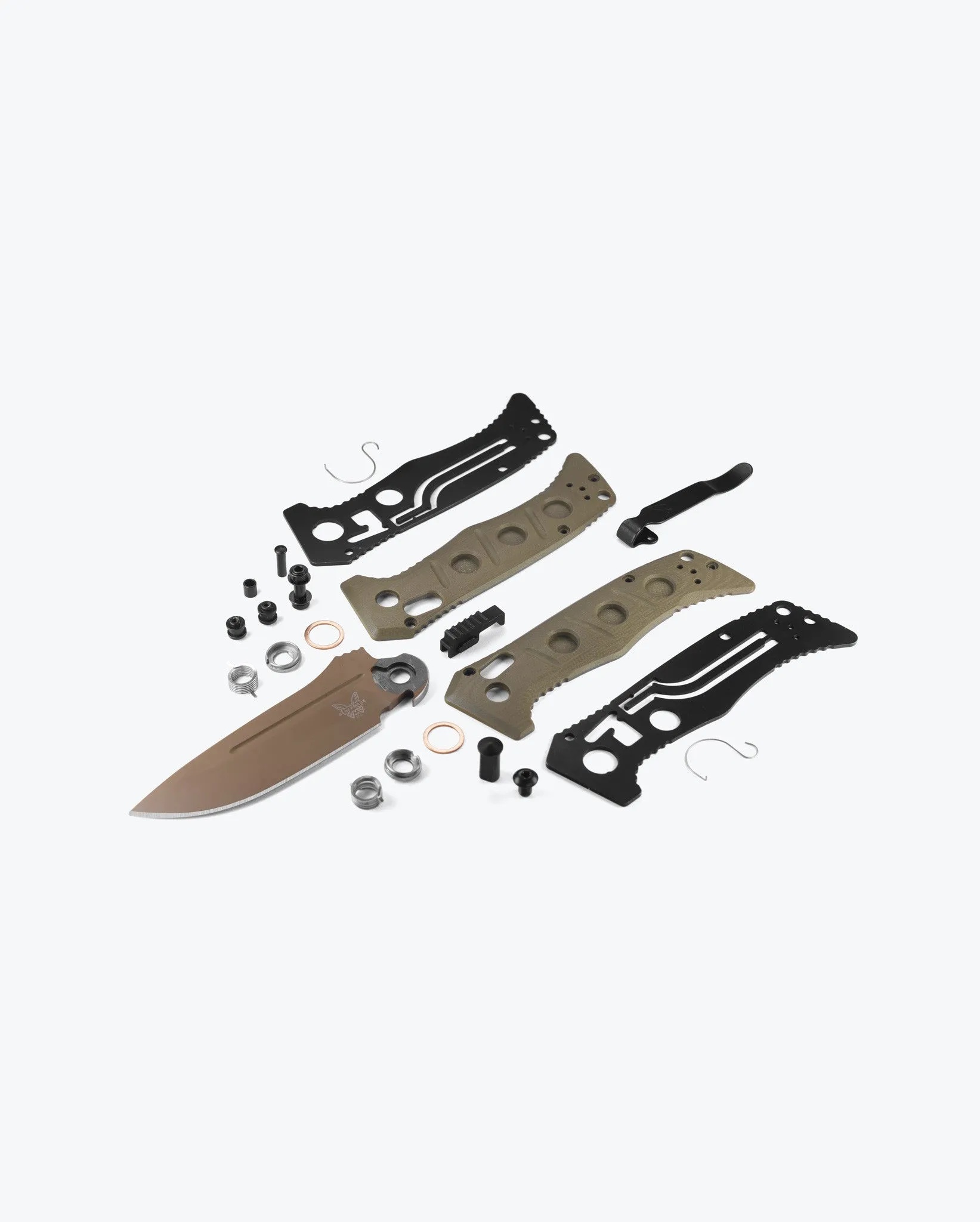 Mini Auto Adamas® | OD Green G10 | Drop-point