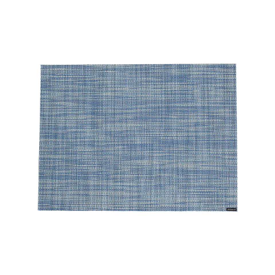 MINI BASKETWEAVE RECTANGLE PLACEMAT, CHAMBRAY