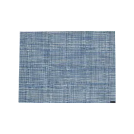 MINI BASKETWEAVE RECTANGLE PLACEMAT, CHAMBRAY