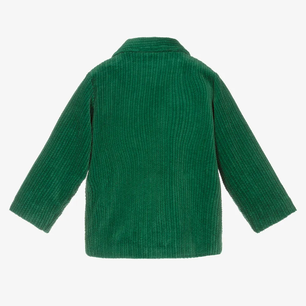 Mini Rodini Green Corduroy Set