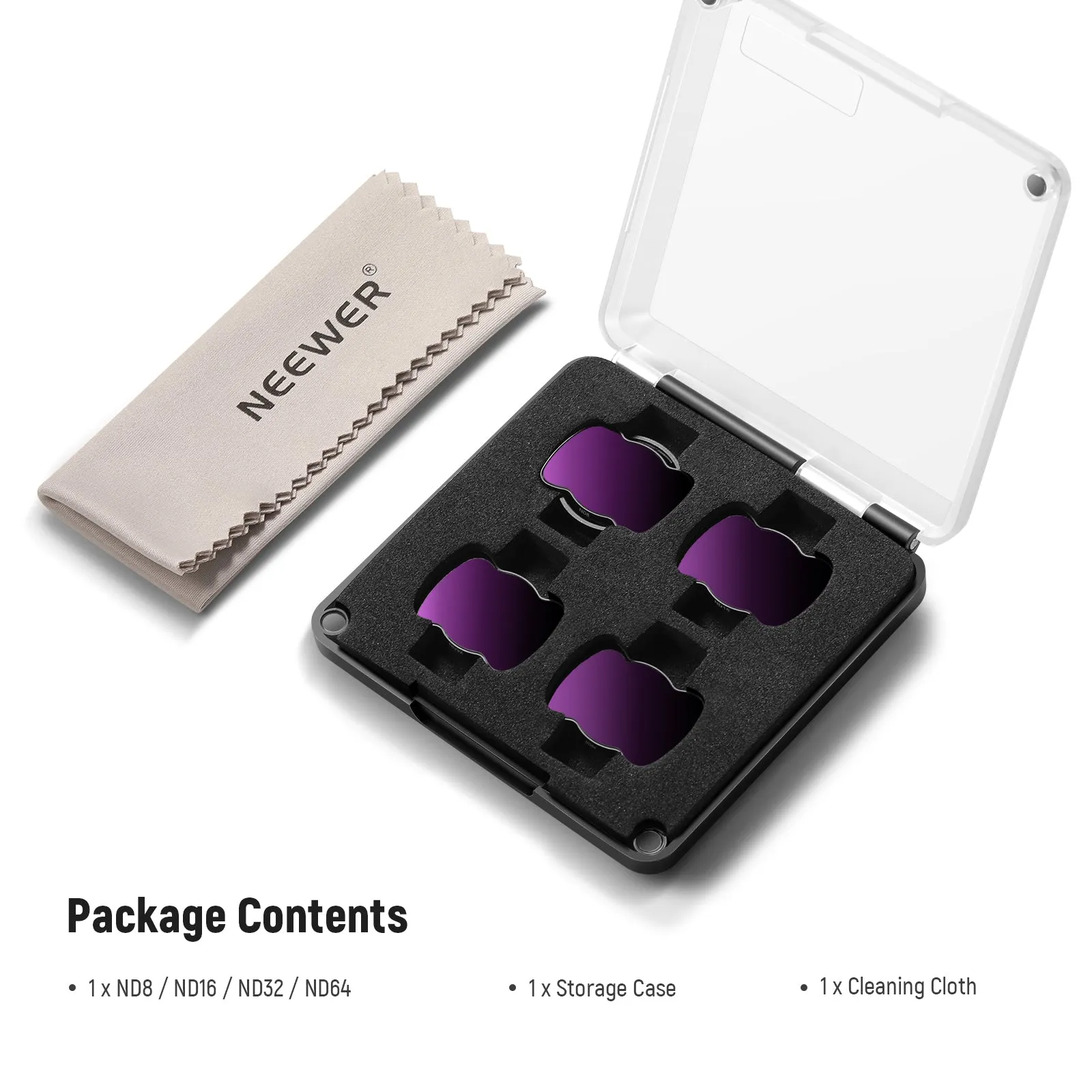 NEEWER 4 PCS Magnetic ND Filter Set For DJI Avata