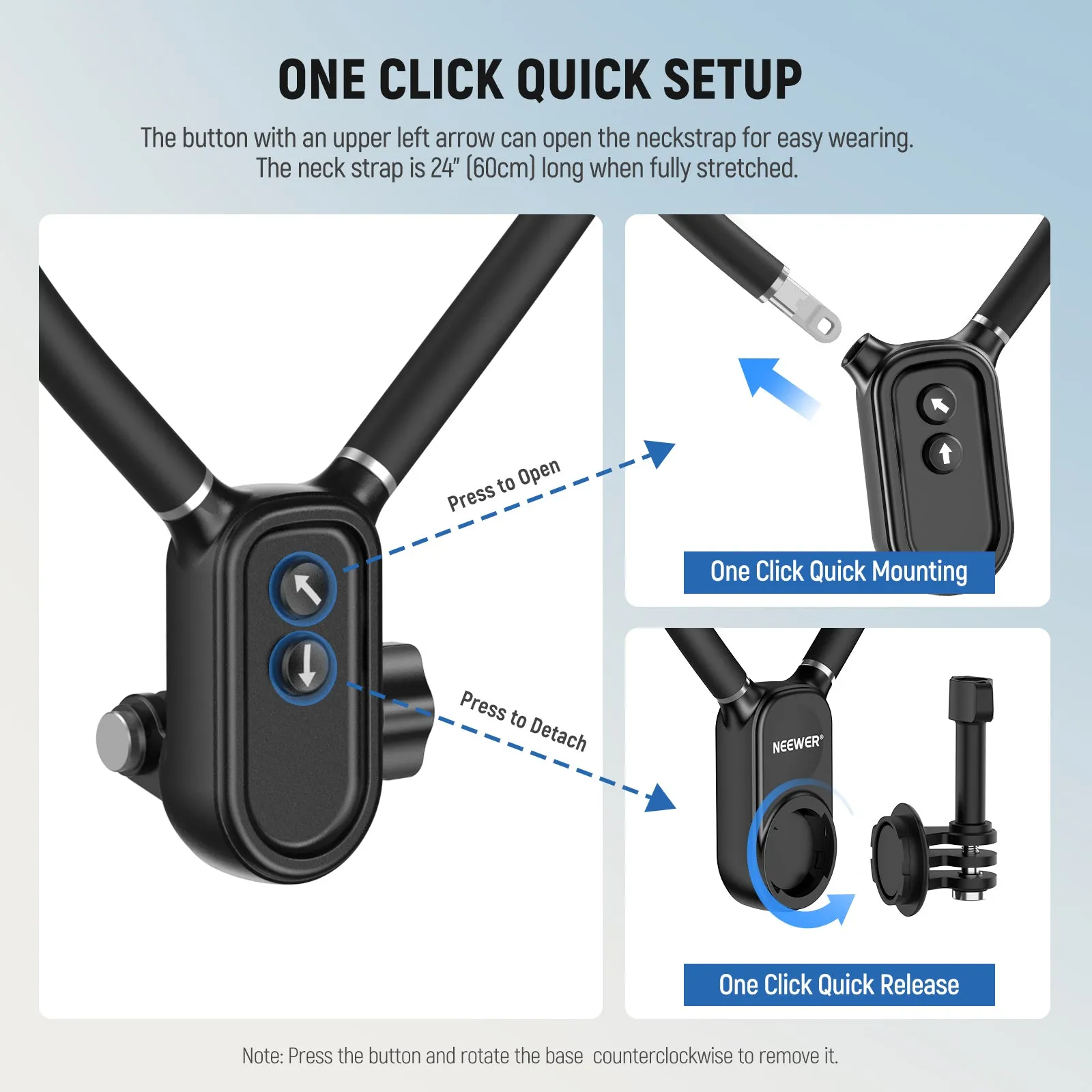 NEEWER GP-16 Magnetic Phone Neck Mount