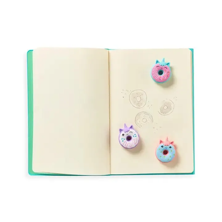 Ooly Magic Bakery Unicorn Donuts Scented Erasers - Set of 3