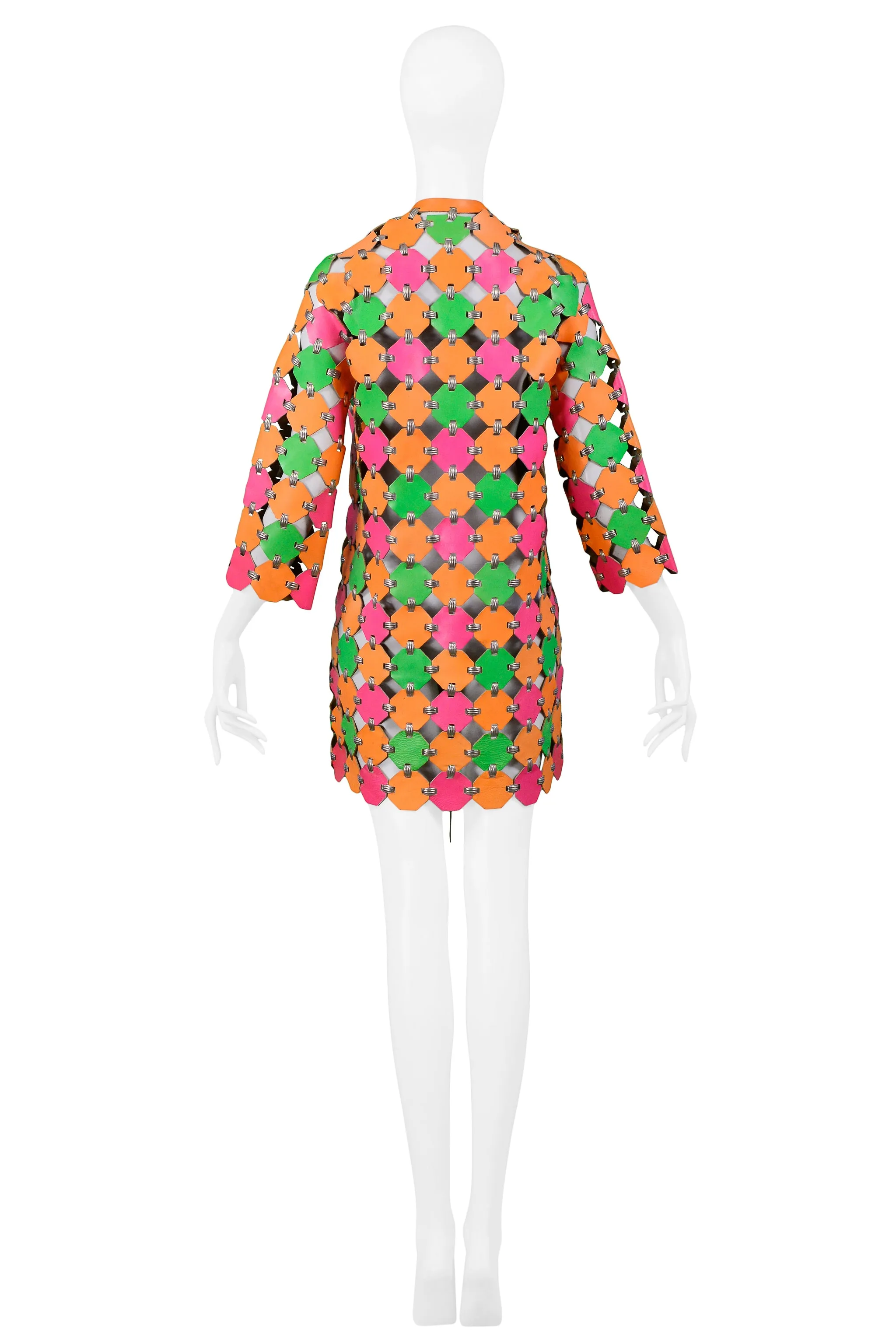 PACO RABANNE 1967 NEON COAT