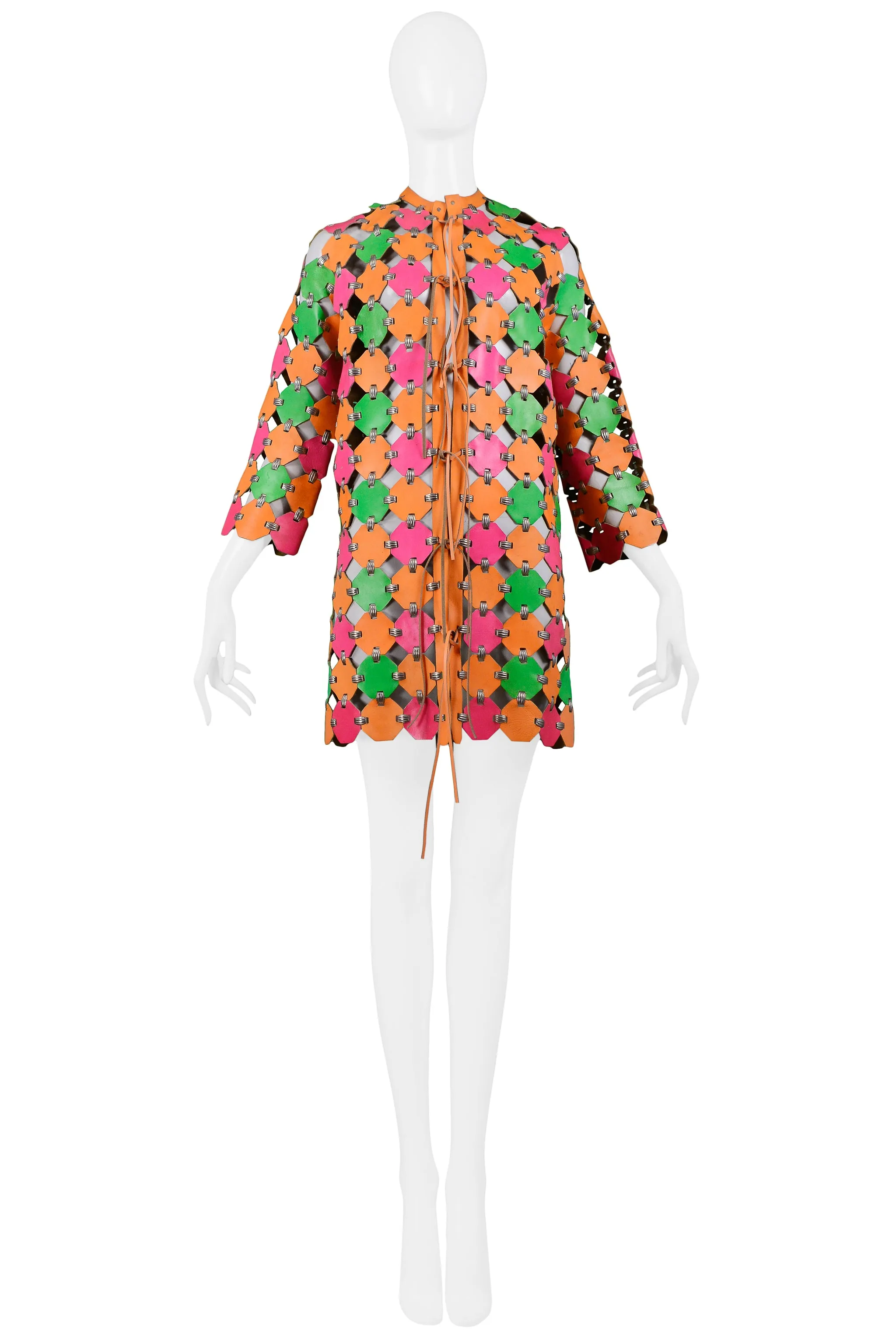 PACO RABANNE 1967 NEON COAT