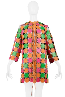 PACO RABANNE 1967 NEON COAT