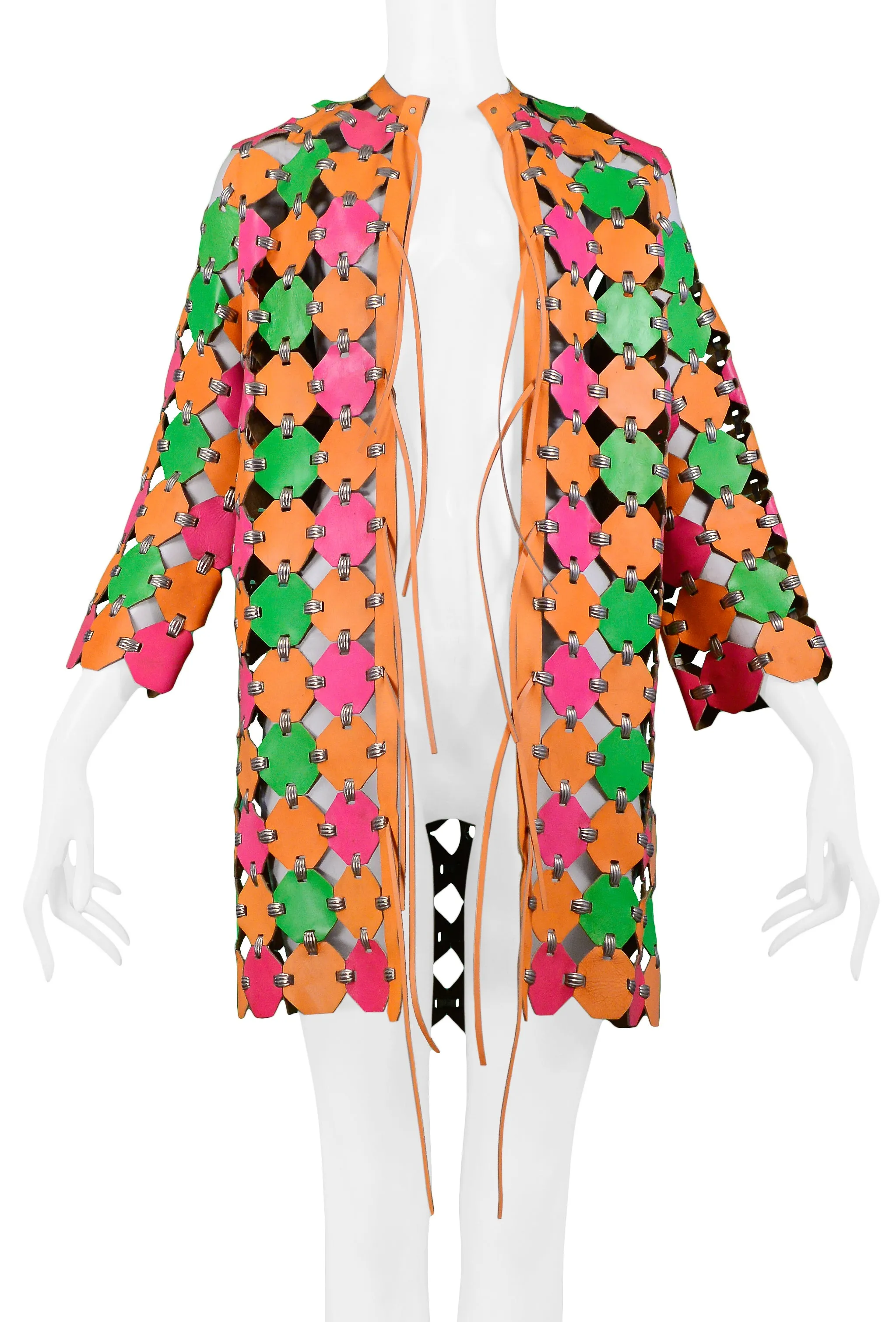 PACO RABANNE 1967 NEON COAT