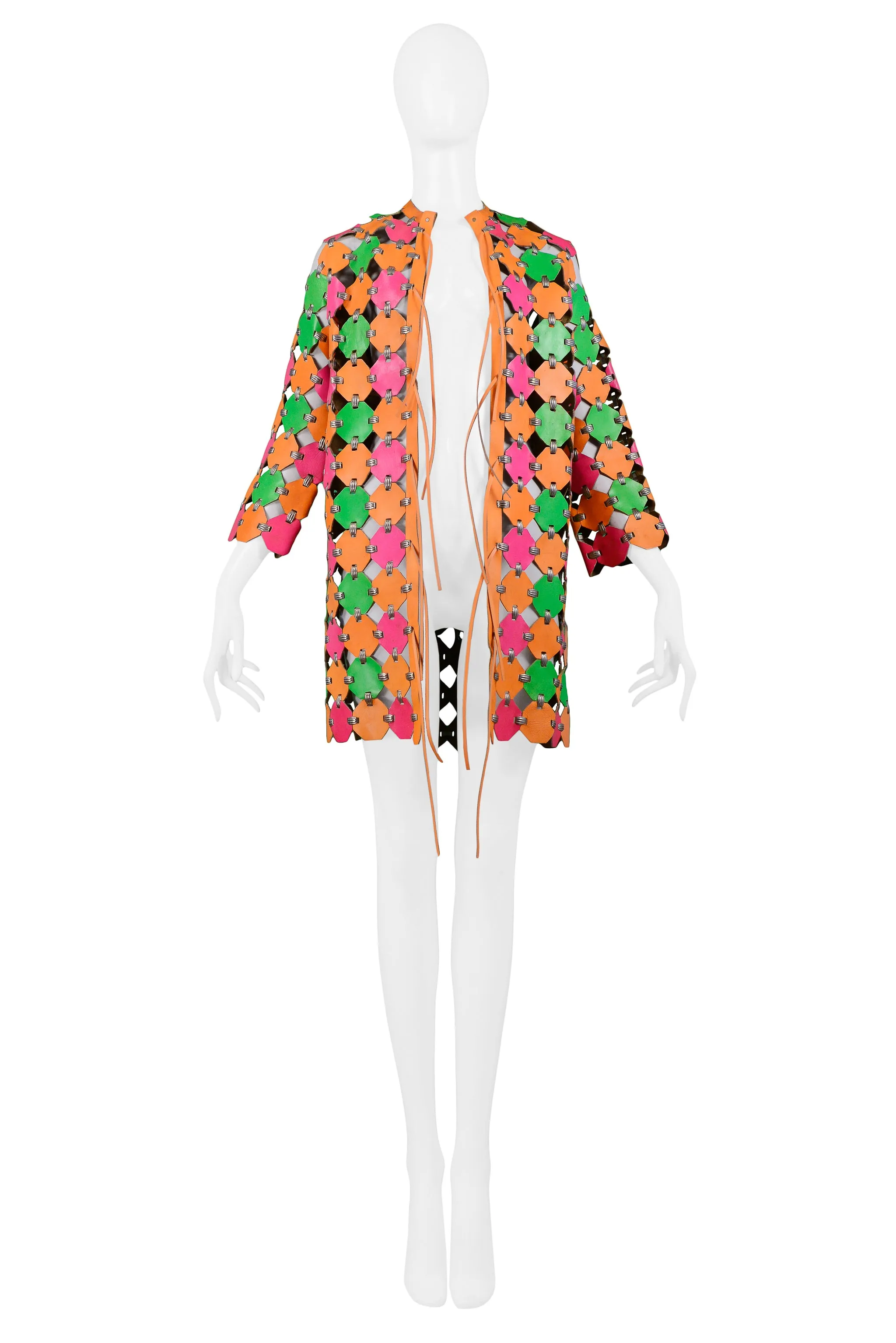 PACO RABANNE 1967 NEON COAT