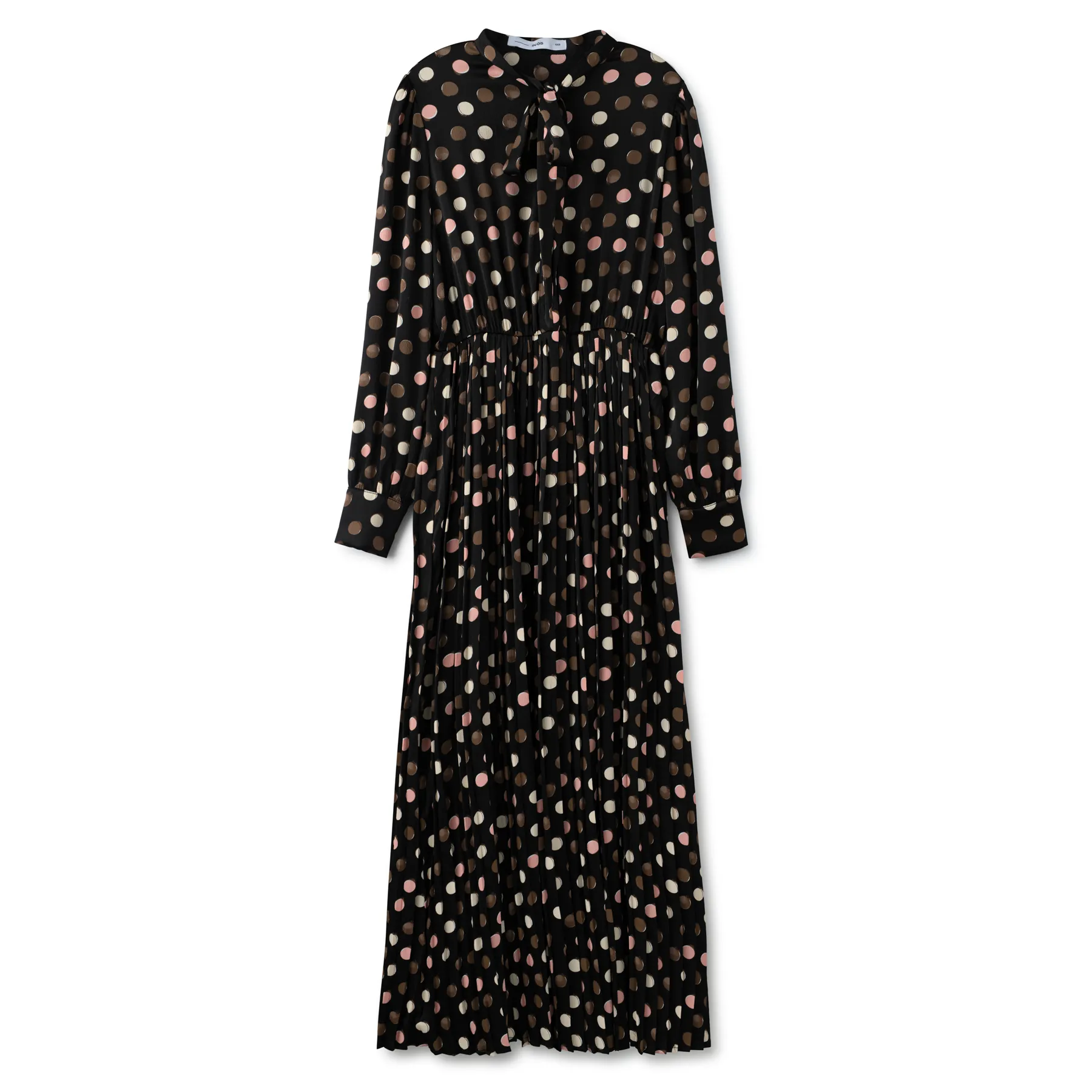 Perfect Pleated Dress IN: Polka Dot