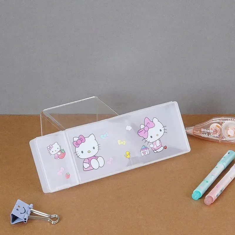 PVC Translucent Pencil Box - Sanrio