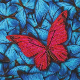 "Butterfly" Crystal Art Card Kit