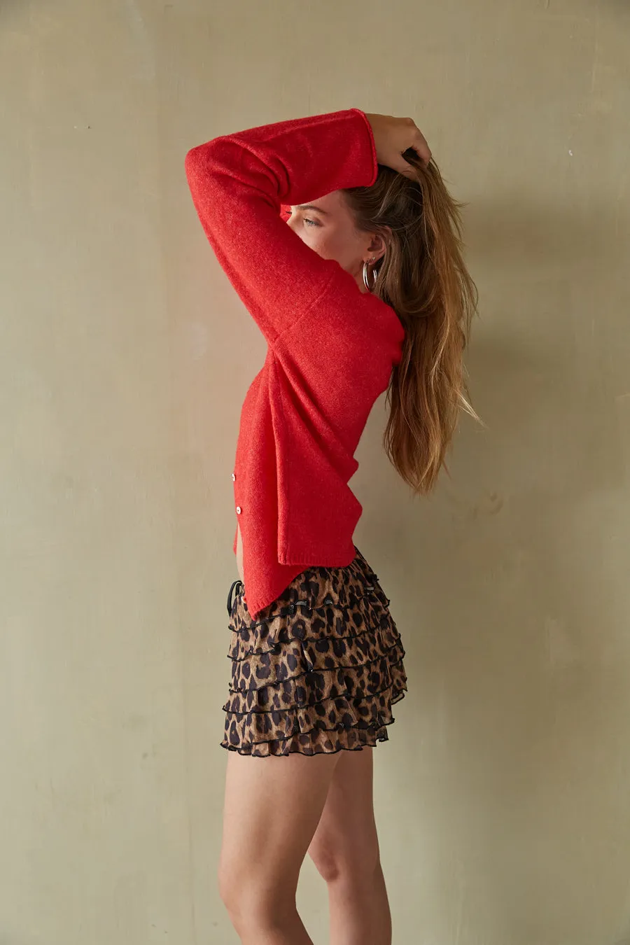 Raye Leopard Print Ruffle Bloomers