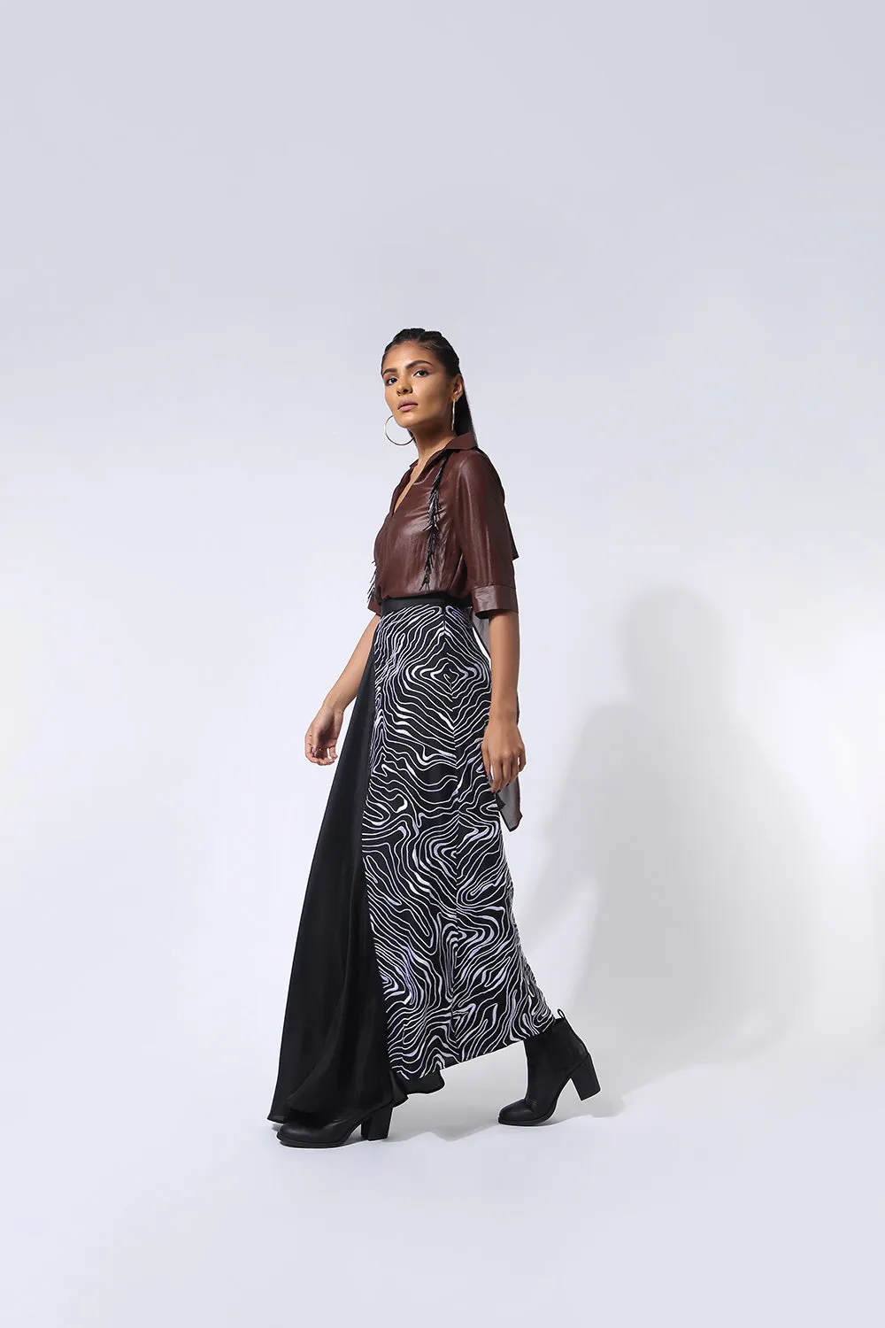 Safa Godet Skirt