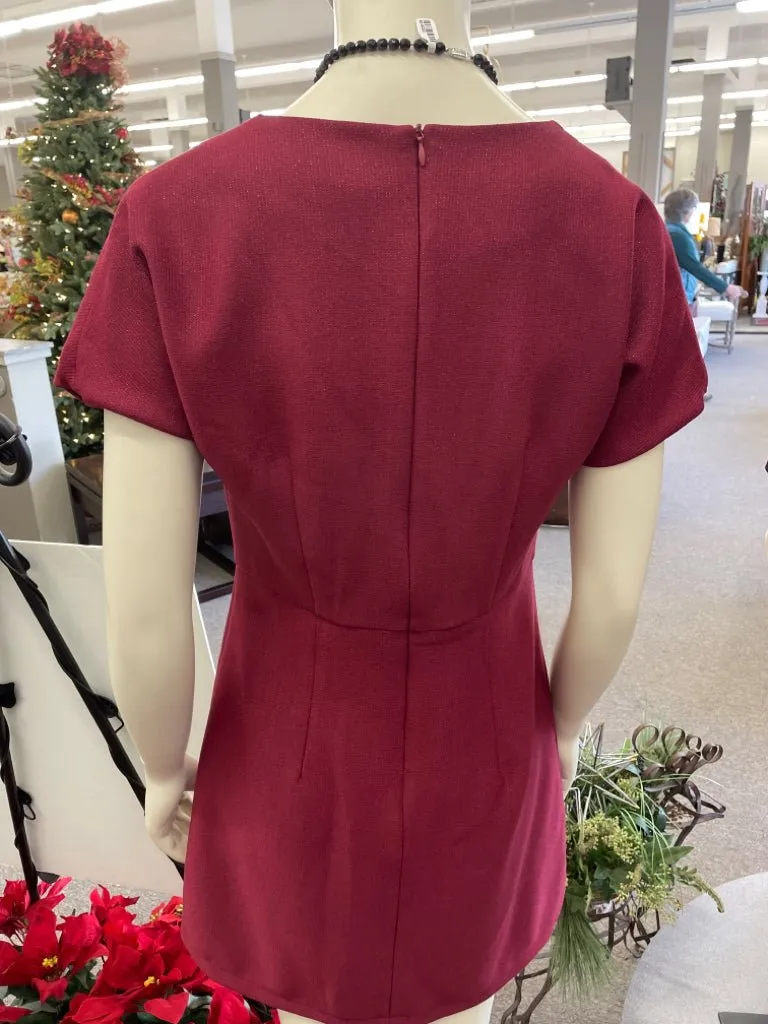 Size S maroon PITT Dress