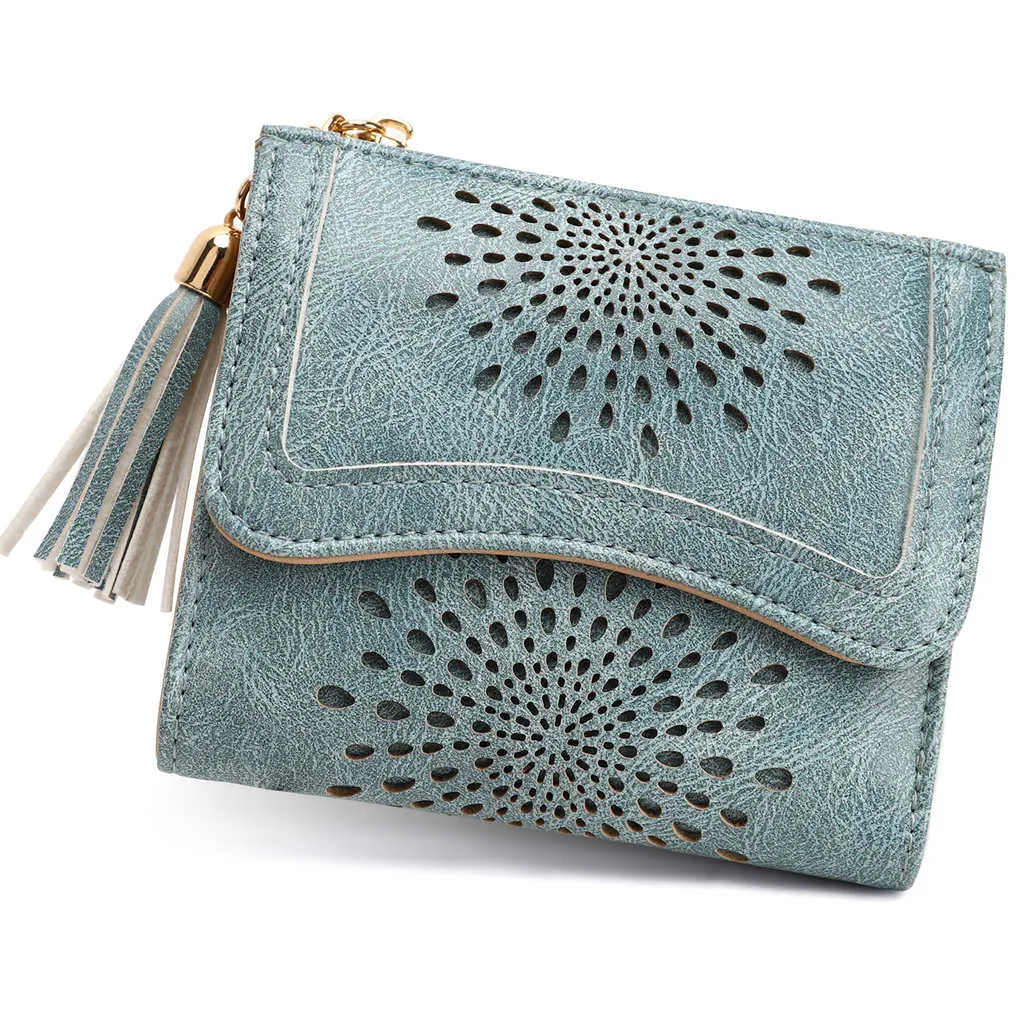 Small Wallet Zipper Women