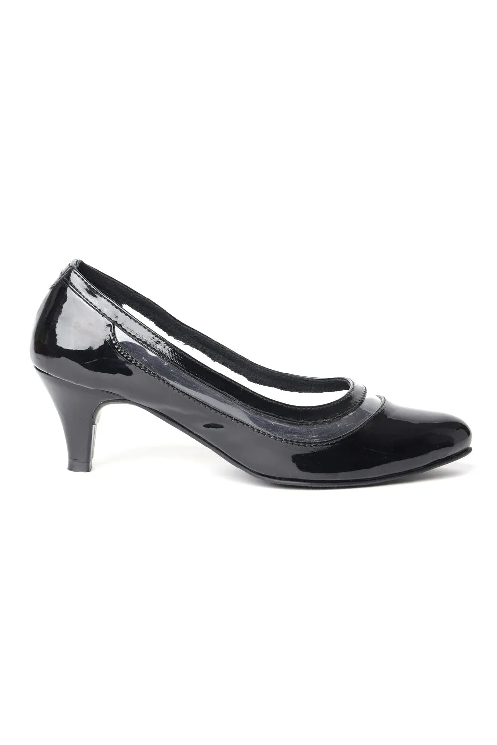 SOLES Transparent Accent Pumps