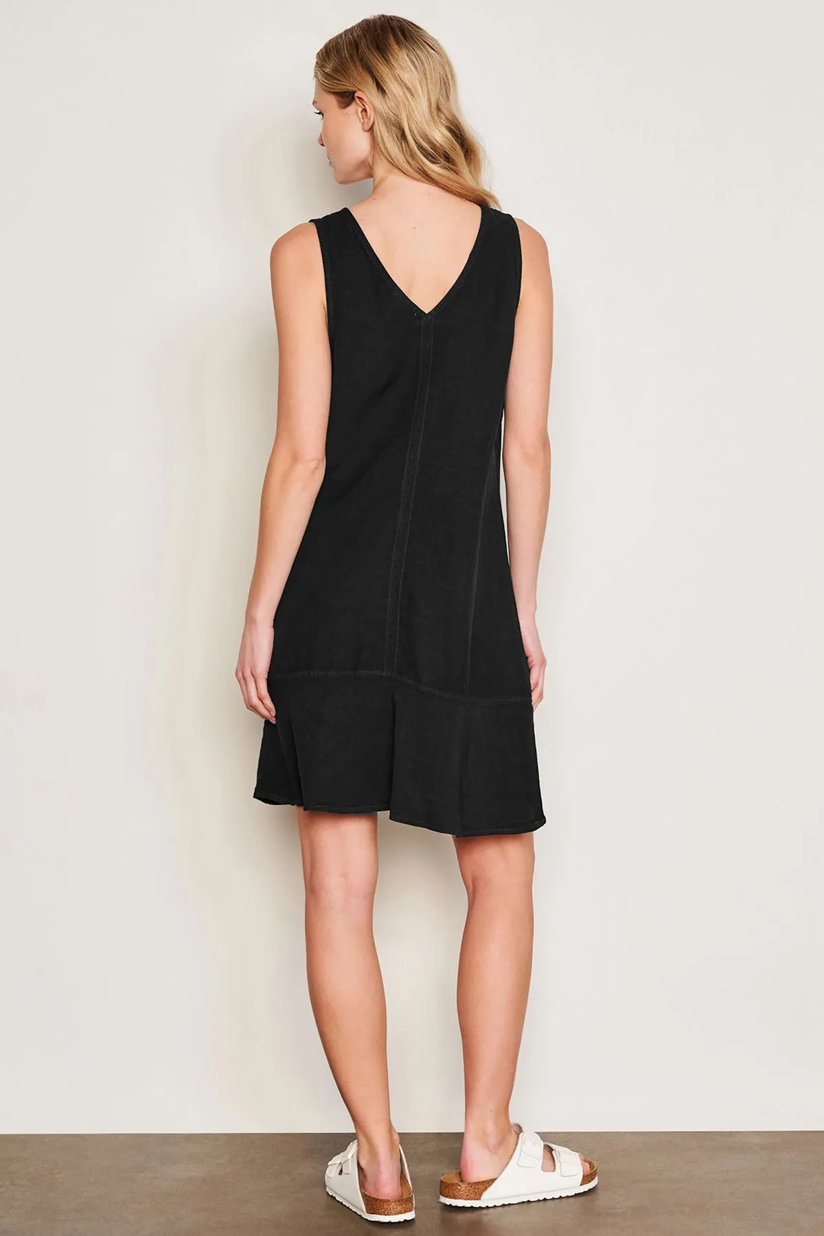 Sundry Short Shift Dress in Black