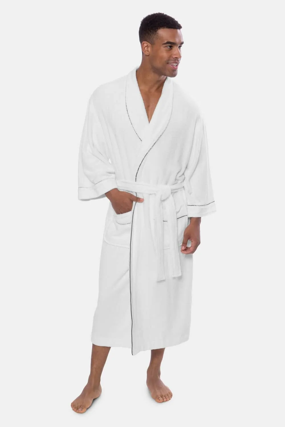 Texere Men's Terry Cloth Bathrobe