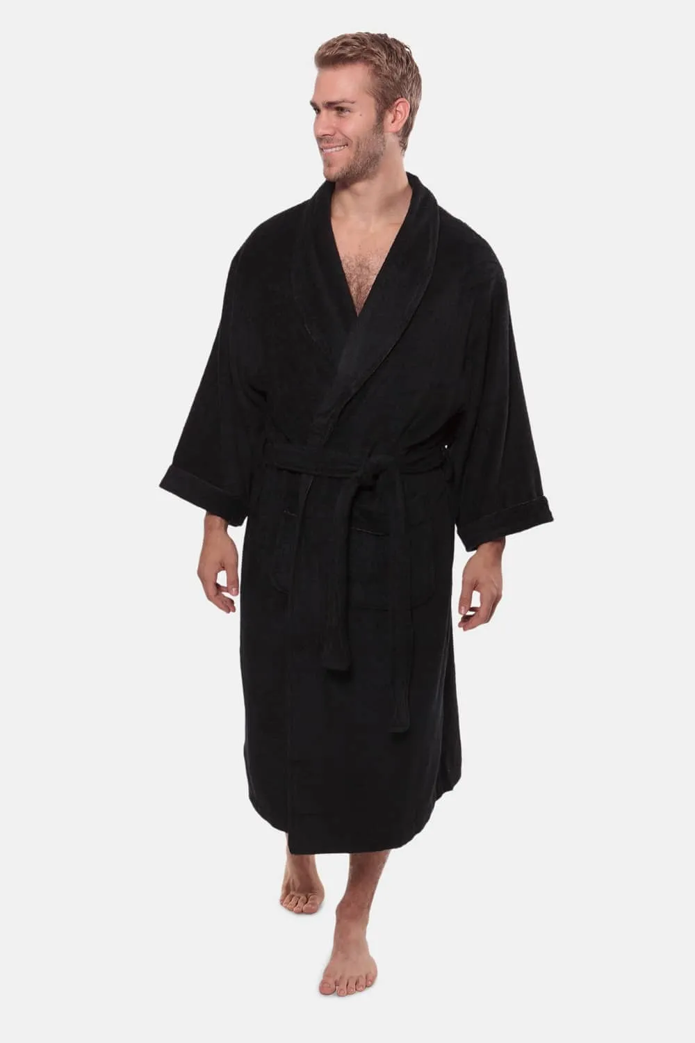 Texere Men's Terry Cloth Bathrobe