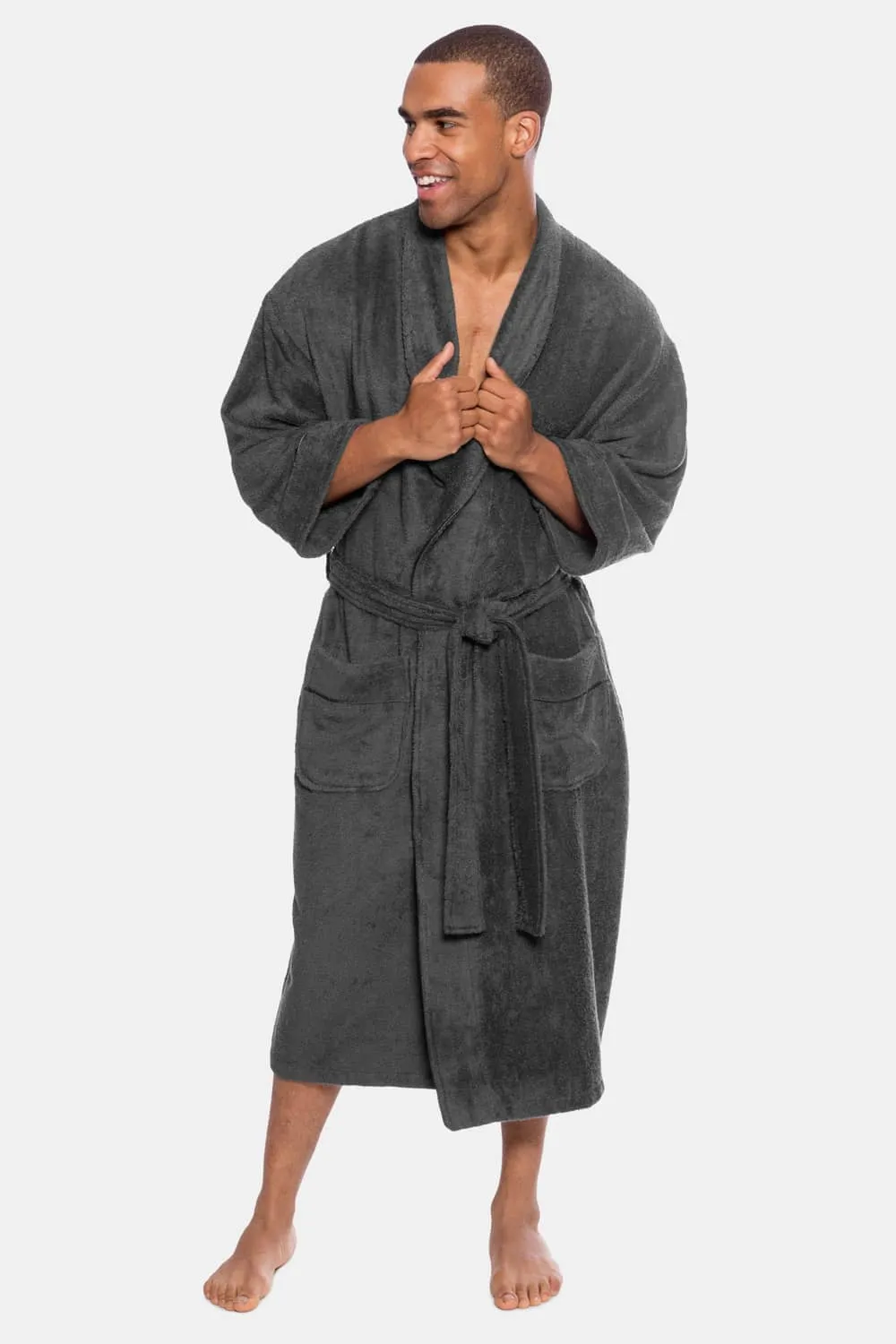 Texere Men's Terry Cloth Bathrobe