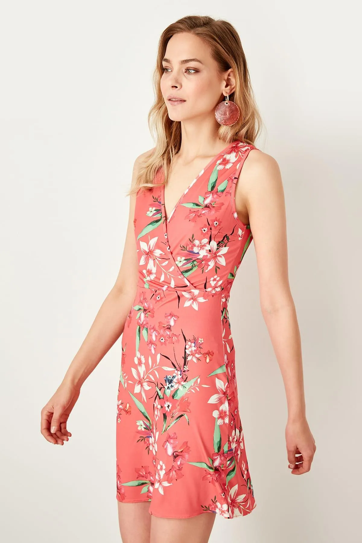 The Good Times Floral Print Skater Dress