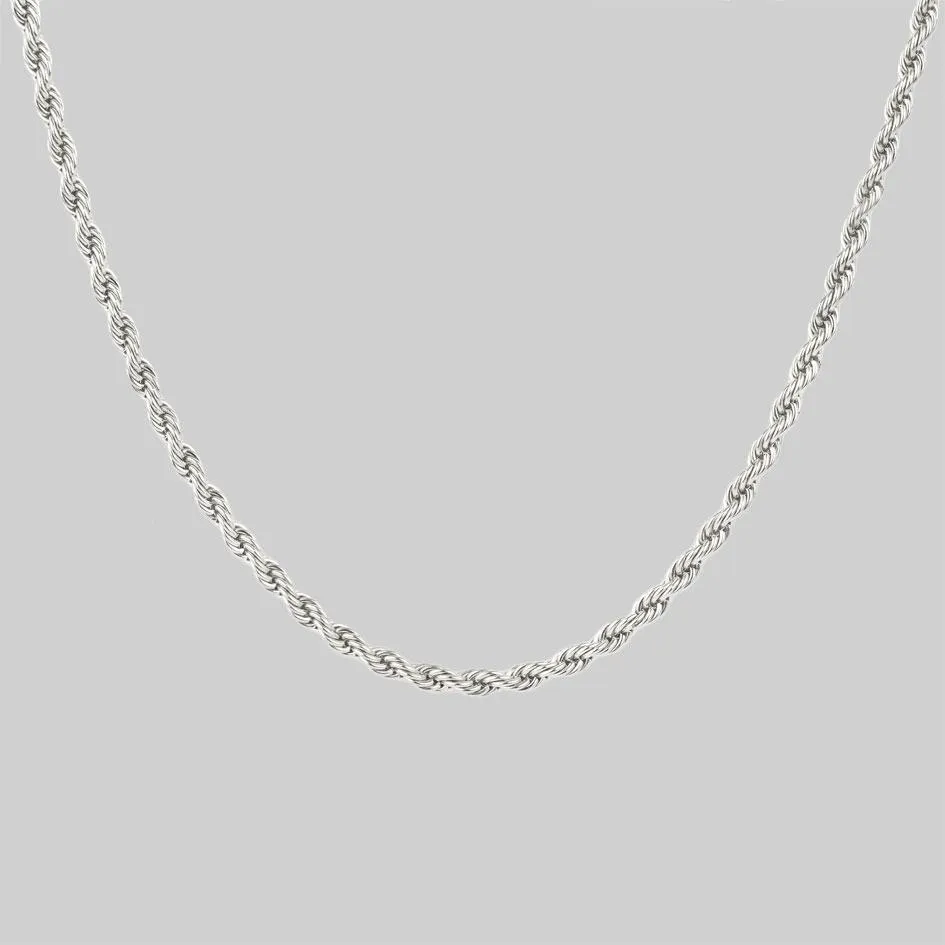 The Rope Chain - Silver