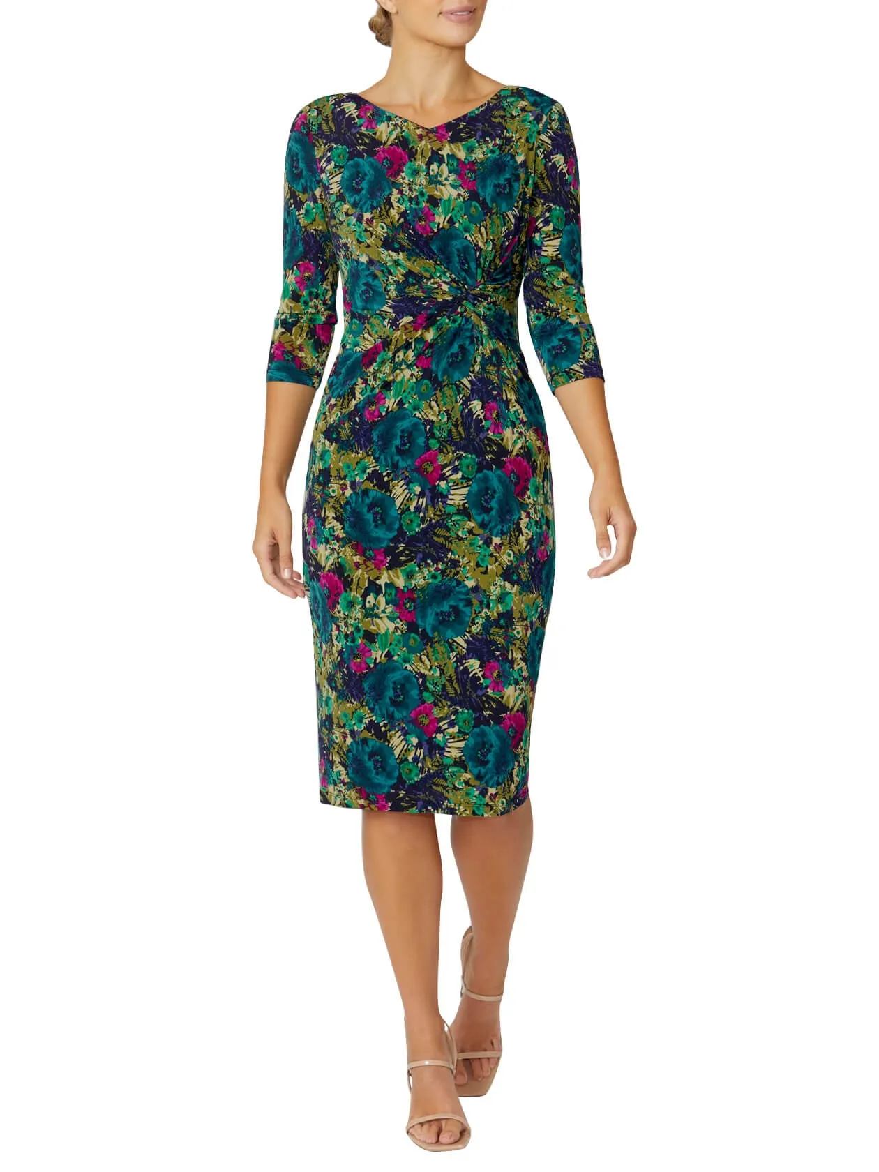 Verona Nightshade Jersey Dress