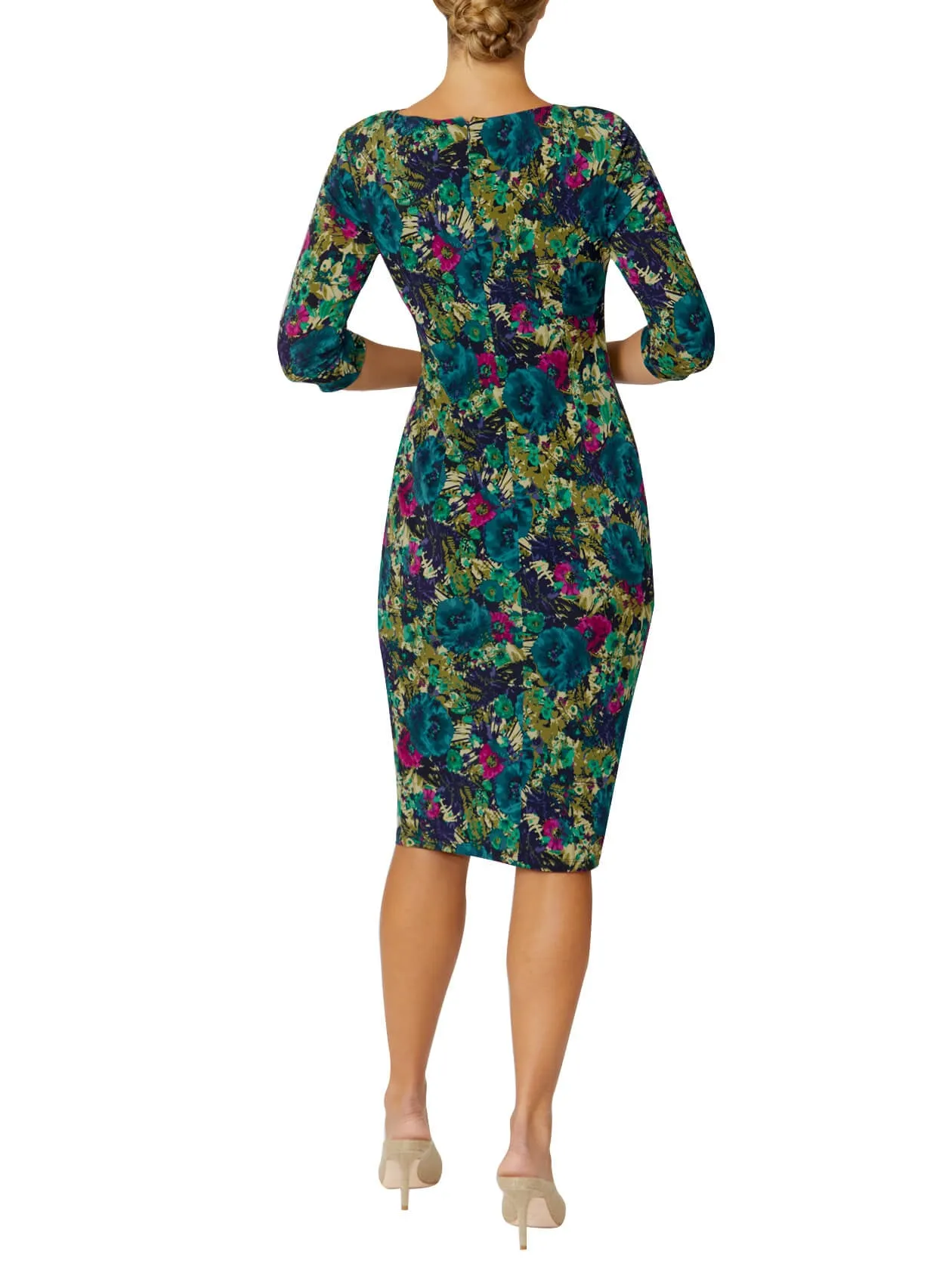 Verona Nightshade Jersey Dress