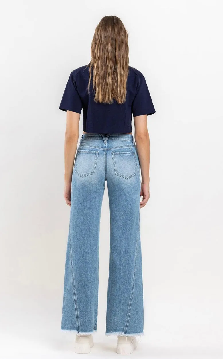 Vervet High Rise A Line Jean