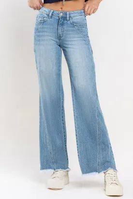 Vervet High Rise A Line Jean