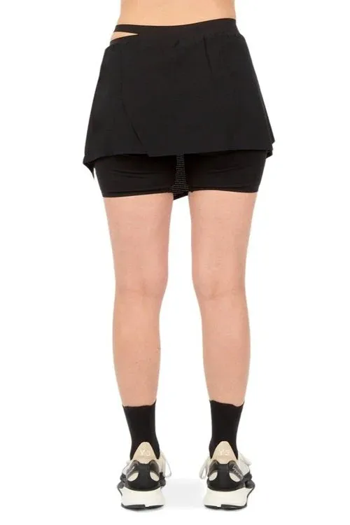 Y-3 Black Skort